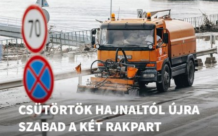 Árvíz - Megnyitották a rakpartokat