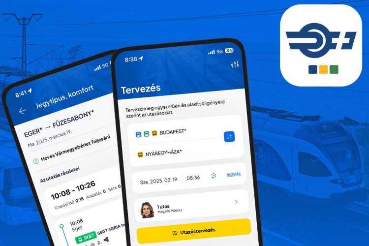 Vitézy Dávid: megújul a MÁV+ app