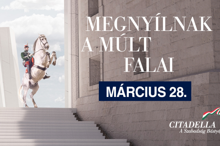 Március 28-án megnyílik a megújult Citadella